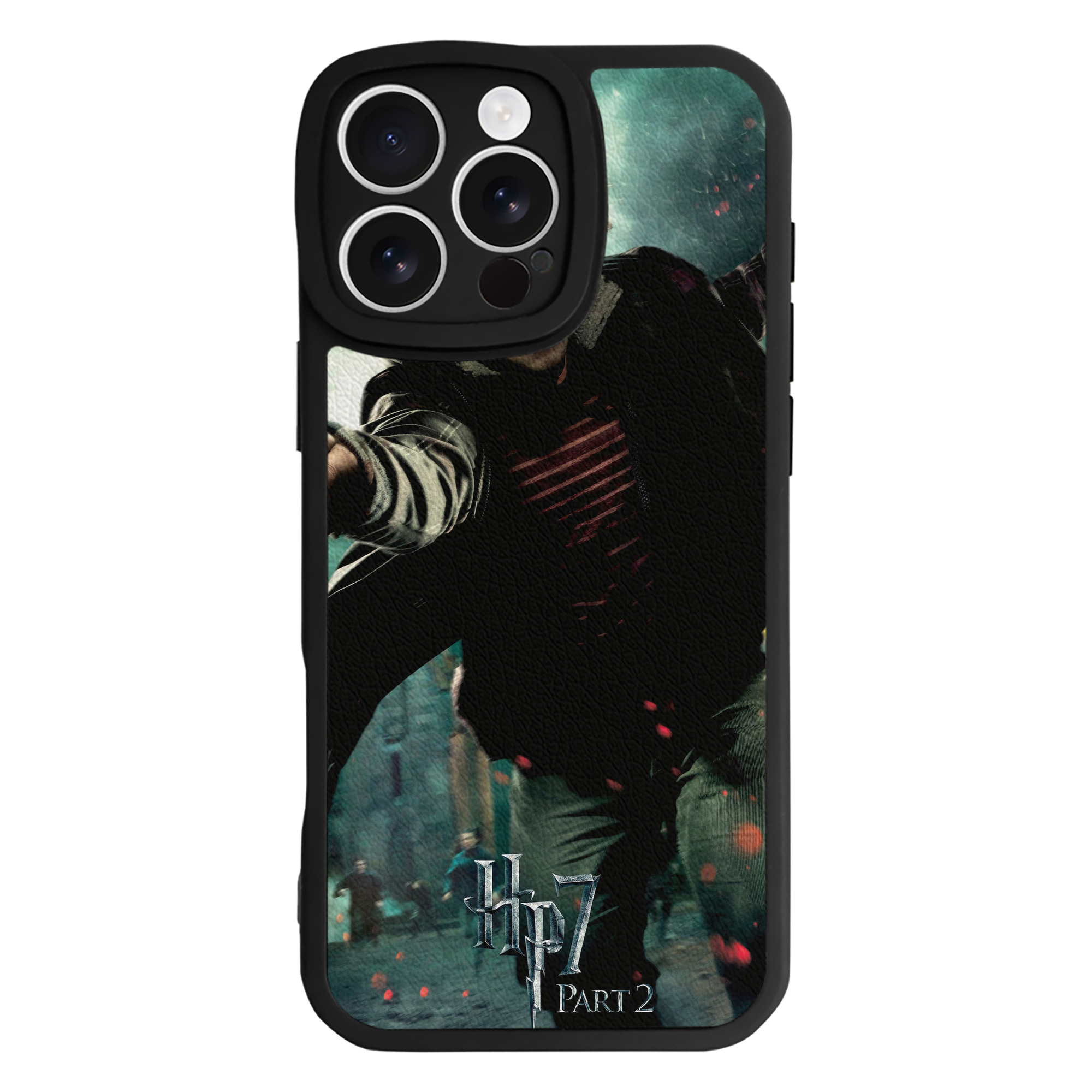 （画像用） Harry Potter ハリー・ポッターシリーズ 【iPhone 16シリーズ対応】シリコンスマホケース（レザー調） 材質：シリコン
